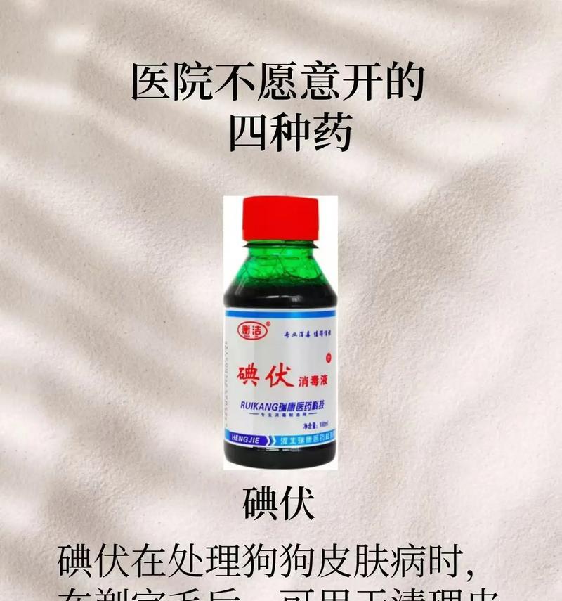 狗狗皮肤病的治疗方法及药物推荐（缓解狗狗皮肤病的药物及注意事项）